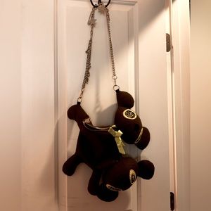 DEADSTOCK Heaven by Marc Jacobs Brown Bear Trap Charm Pouch